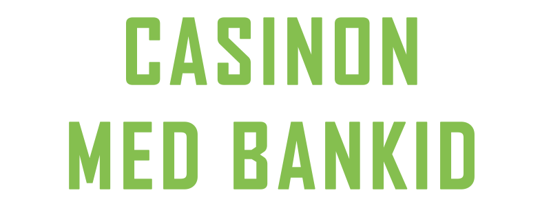 Casinon med BankID
